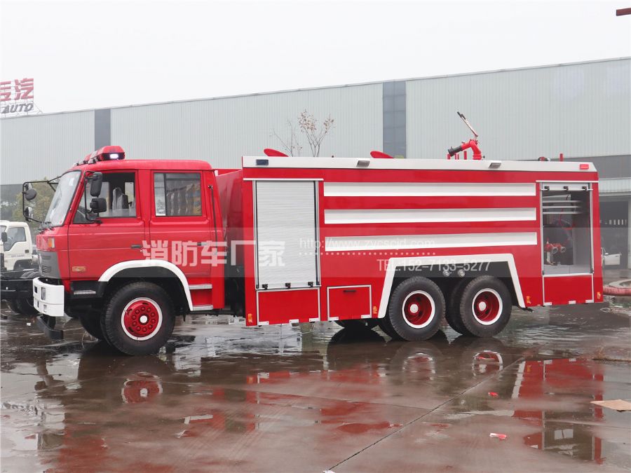 東風后雙橋12噸泡沫消防車 東風后雙橋12噸泡沫消防車