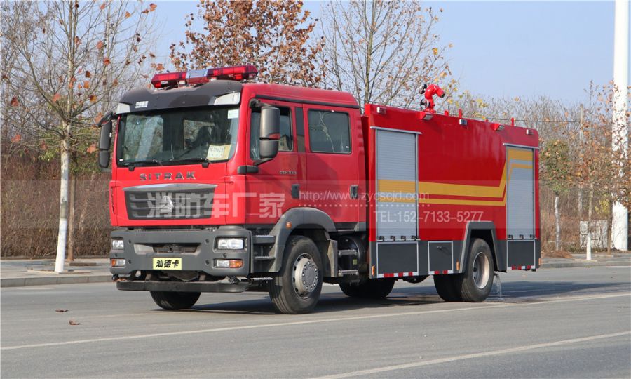 汕德卡自動(dòng)擋消防車 汕德卡自動(dòng)擋消防車