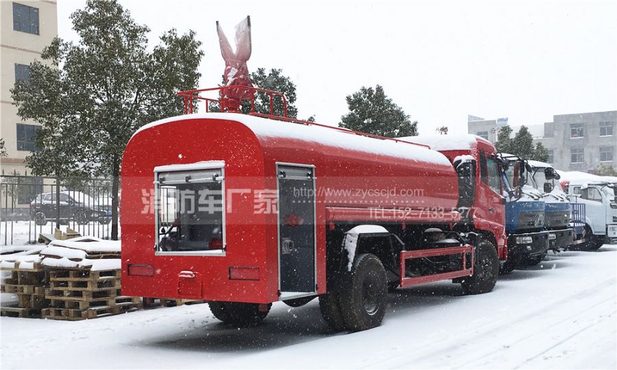 東風(fēng)天錦10噸簡(jiǎn)易消防車(chē) 東風(fēng)天錦10噸簡(jiǎn)易消防車(chē)